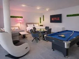 Tropic Lounge -I Billard - Massage - Cinema - Trambolin - Terrasse - Küche - BBQ