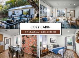River Access Grill Firepit Sleeps 5, hotel en Kyle