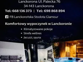 Lanckorońska Stodoła Glamour-Prywatne SPA,Balia i Sauna