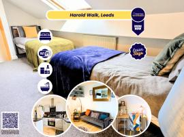 2BR House By Eason Stays Short Lets Leeds, Hotel in Headingley