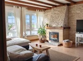 Chalet con piscina, jacuzzi y vistas al mar, a 5 min del puerto de Cudillero