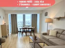 Appartement 6 pers à 100m de la plage avec parking privée