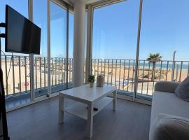 Studio vue mer Valras-Plage, hotel a Valras-Plage