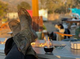 Fiona-Cozy Retro Camper by Sequoia & Kings Canyon, Hotel in Dunlap