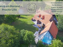 Piscine privée - Jacuzzi - Maison du Lac - 10 pers – hotel w mieście Marcq-en-Barœul