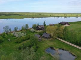 SALA Riverside Guest Houses in Latvia, Hotel in Tīreļi