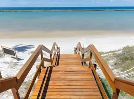 Flat Muro Alto Térreo Premium, Pé na Areia