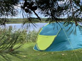 SALA Riverside Camping in Latvia, Hotel in Tīreļi