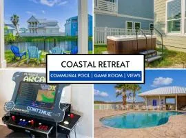 Beach Access Hot Tub Game Room Sleeps Family 16