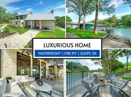 Waterfront Sleeps 16 Perfect for Family & Wurstfest