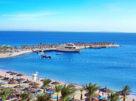 Beach Albatros Aqua Park - Hurghada, hotell nära Hurghada Grand Aquarium, Hurghada