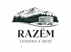 Viesnīca Razem Lendina e Qete pilsētā Razëm