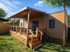 Le Cocon Mobil Home à 150 m de la plage Camping 5 Etoiles Les Dunes Parc Aquatique