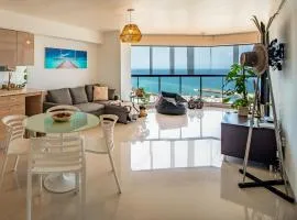 Ocean view 7 min to beach and airport DosLocosDeViaje