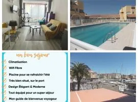 Perle méditerranéenne au coeur du port de Gruissan