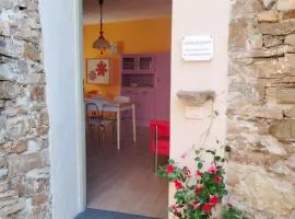 Ligurian village, historic center, near the sea