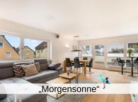 Ferienwohnung Morgensonne - modern und freundlich in zentraler Lage