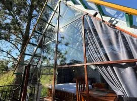 Dunali SkyDome Glass Cabin with Mountain Views in Kandy Galaha