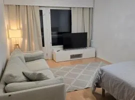 Rauhallinen ja viihtyisä asunto 4 erillisänkyä