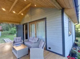 Domek Zacisze nad Zatoką przy jeziorze Komorze