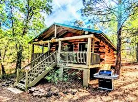 Charming Log Cabin in Tall Pines w Large Deck