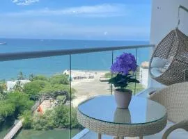 Luxury Seafront Apartment in Santa Marta Pozos Colorados