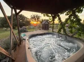 Hot Tub, Farm Chic Shingle Springs Birders Heaven