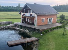 Cozy Sauna House at Sinso Talu, hotel a Ülejõe