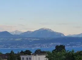 2BR Appart confortable - FAST wifi - EPFL - Swiss Tech - la RTS - l'UNIL - parking