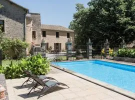 17th-century manor house with heated pool & private river