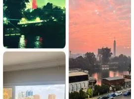 Spacious 3 Bedroom Condo Nile View in Agouza