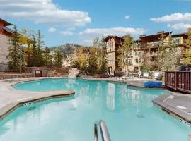 Ski-in - ski-out Powderhorn Condo with Shared Hot Tubs a Pool & Gym at Club Solitude