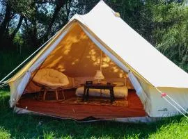Tente double - Hegoa Surf Camp Pays Basque - Double Tent - Tienda Doble