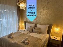 La Luna Deluxe Room with Pool & Jacuzzi, Bikes and Secured Parking, hotel a Našice