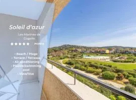 Soleil d'Azur - Plage accessible à pied - Piscine