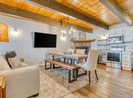Serene condo with skiing fireplace mountainview & washer&dryer