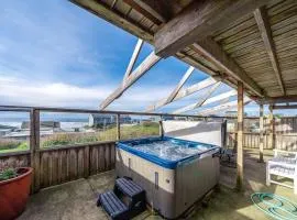 Dreamy Coastal Gem Near the Beach with Ocean View Game Room & a Private Hot Tub