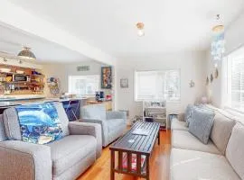 Dog-friendly home with two full kitchens & a gas grill - walk to the ocean