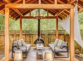 Dog-friendly home with hot tub shared pool firepit fireplace & river access
