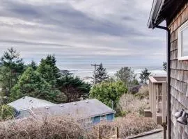 Delightful Home with Ocean View & Private Hot Tub - 3 Blocks to Beach