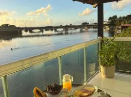 Casa com vista deslumbrante para o rio São João