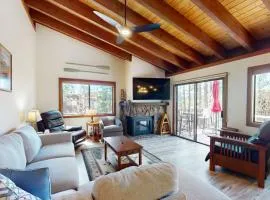 Lovely tree-view condo with deck grill & fireplace - near Tahoe City & lake