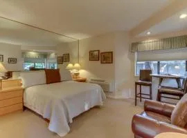 Cozy studio condo with free WiFi shared pool & tennis near river
