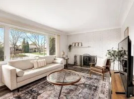 Cozy, Modern 2BR w/ Remote Workspace, Patio & Gym