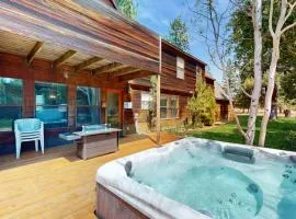 Grand Retreat on 5-Acre Lot with Private Hot Tub & Fireplaces Mins to Slopes