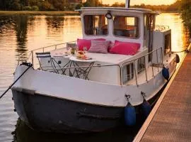 Penichette habitable max 4-5 pers terrasse vue sur l'eau ST JEAN DE LOSNE