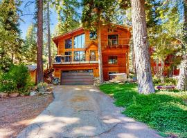 Modern Lux Cabin with Stunning Views Spa Large Kitchen and Dining Fireplace, Hotel in Carnelian Bay