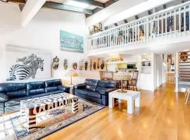 Unique Condo with WiFi Gas Fireplace 2 Balconies Shared Pool Deck Private W&D