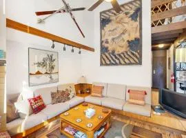 Bright Olympic Valley condo with free WiFi fireplace and deck