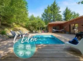 L'Éden - Maison d'Architecte dans les Arbres & Piscine